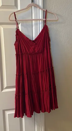 Entro Red sundress thumbnail 1