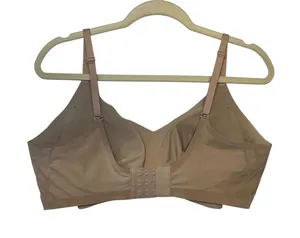 HONEYLOVE Shapewear Bra‎ XL Comfort Full Support Wireless Seamless Tan LWBRO201 thumbnail 1