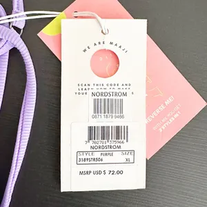 Maaji Periwinkle Parade Reversible Bikini Top In Purple thumbnail 11