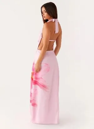 Peppermayo Bryony Cowl Maxi Dress Size XS thumbnail 2