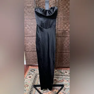 New House of CB Charmaine Corset Dress Black XS - MSRP $285 thumbnail 4