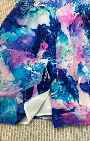 Amanda Uprichard Dress Silk L Purple/Blue/Pink thumbnail 6
