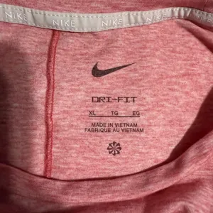 Nike Pink Asymmetrical Crop Tee thumbnail 3