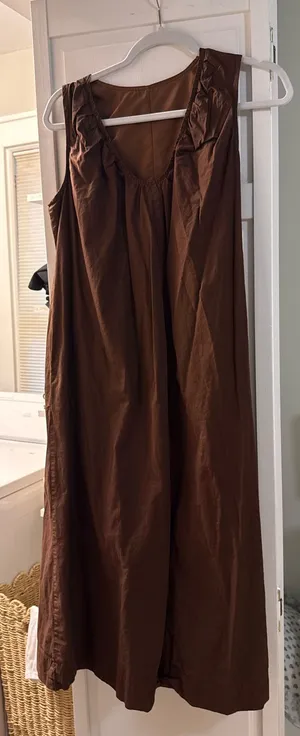 Brown Maxi Dress Size M thumbnail 1