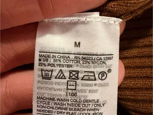 NWT Old Navy Ribbed Sweetheart Neck Sweater - Camel/Tan thumbnail 4
