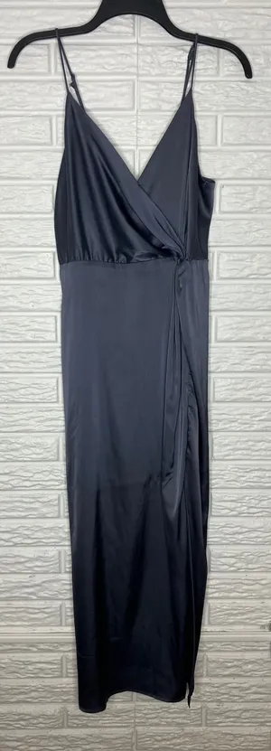 ASTR the label twist front special Occasion dress front slit women's size medium thumbnail 1