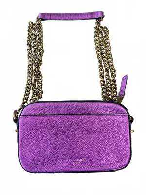 Kurt Geiger Kensington Rainbow Leather Crossbody Bag Crystal Eagle Chain Handbag thumbnail 2