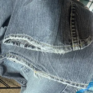 American Eagle Low Rise Bootcut Jeans Medium Wash Y2K Grunge 26x27 thumbnail 8