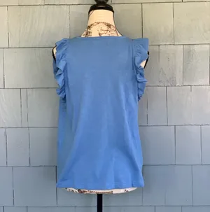 LOFT Ruffle Sleeve Blouse thumbnail 4