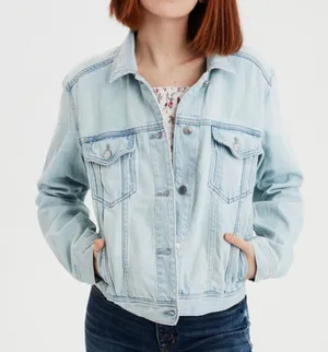 American Eagle denim jacket thumbnail 1