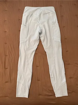 Fabletics Light Blue Motion365 High-Waist Leggings with Side Pockets thumbnail 2