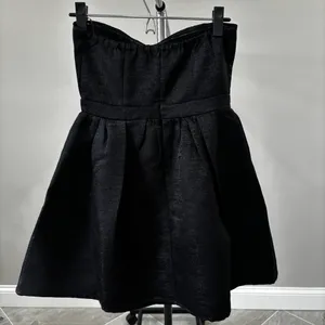 Petal & Pup VALENTINA MINI BOW DRESS - BLACK/IVORY Size XS thumbnail 4