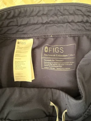 FIGS Scrub Pants Zamora Jogger Navy Blue thumbnail 3