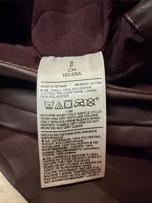Old Navy NWT High-Waisted Faux-Leather Chocolate Brown Mini Skirt Size S thumbnail 7