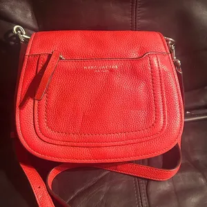 Coral Marc Jacobs Empire City crossbody bag Red Empire City grained leather thumbnail 1