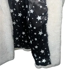 Faux fur coat from lulus. thumbnail 8