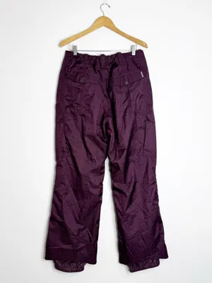 Burton Purple Snow Pants Women’s Large Cargo Ski Snowboard Insulated Pants thumbnail 4