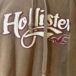 2000s Y2K Hollister Brown Embroidered Logo Hoodie thumbnail 2