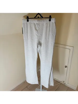 Wild Fable NWT Women's Light Gray High Rise Sweat Pants Size XL thumbnail 5