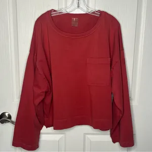 Calia by Carry Underwood Rust Sweatshirt Sz XL Oversized thumbnail 12