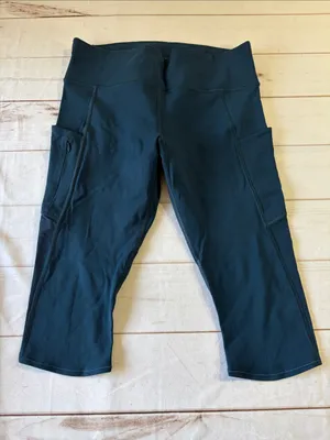 Athleta Blue Stretch Workout begins thumbnail 2
