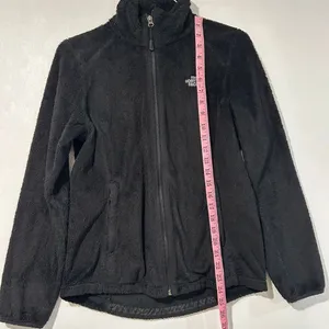 The North Face Women’s Small Black Full Zip Fleece Jacket Soft Cozy Outdoor thumbnail 6