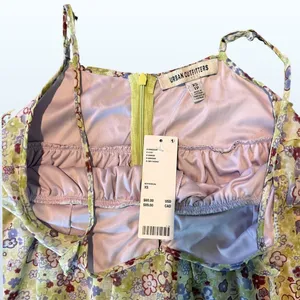 SOLD OUT, NWT Chiffon Floral Romper, XS thumbnail 8