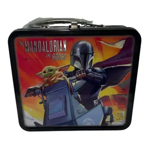 Bath & Body Works The Mandalorian & Grogu Collab Metal Lunch Box NWT thumbnail 1