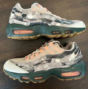 Nike Air Max 95 Essential Camo Desert Sand-Sunset [AQ6303-001]:W:8.5/M:6.5 thumbnail 1