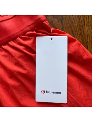 Lululemon License to Train Super High Rise Short 3.5" Cherry Ember XL/12 NWT thumbnail 8