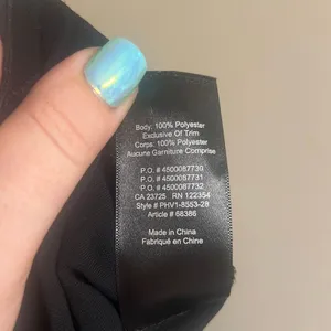 ✨ARITZIA Babaton Aaron Mini Black Sz Small Dress✨ thumbnail 9