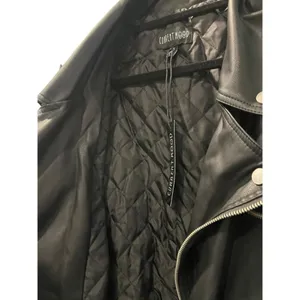 Dolls Kill Current Mood NWT Circuit Breaker Moto Trench Coat Sz XL Vegan Leather thumbnail 14