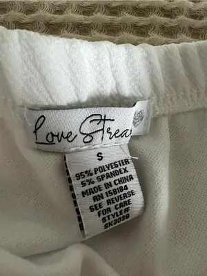 Marshalls White Textured Mini Skirt with Subtle Side Slit thumbnail 3
