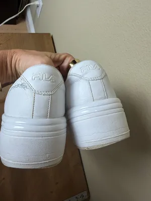 Fila Women's WX-100 Sneakers leather Platform Tennies Shoes Size 8 thumbnail 8