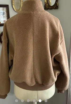 Woman’s Brown Teddy jacket  thumbnail 4