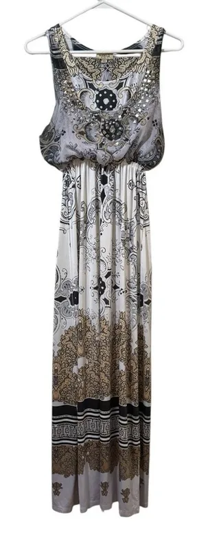 One World Live And Let Live Women Size PS Embellished Flowing‎ Bohemian Stretch thumbnail 1