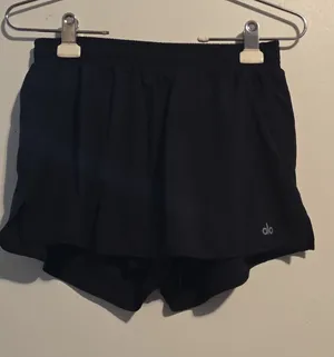 ALO Yoga Women's Black Athletic Shorts thumbnail 1