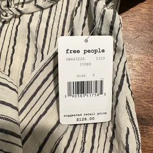 NWT Free People Rhythm of The‎ Night Tunic Blouse thumbnail 7