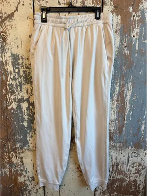 Women’s Lululemon joggers, cream, size 4 thumbnail 1