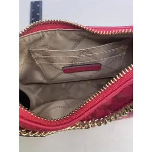 Michael Kors Quilted Pink Polyester Tote thumbnail 5