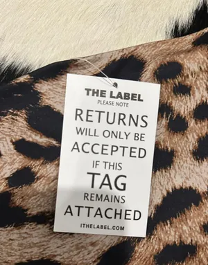 THE LABEL leopard skirt (with shorts under) Multi thumbnail 3