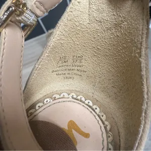 Sam Edelman Odila Elegant Tan Women's Chunky Block Heel Strappy Sandals thumbnail 5