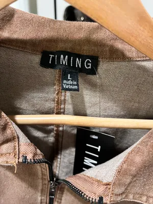 Timing TEEN Denim brown dress thumbnail 7