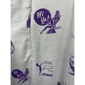 Lavender Milkmaid Pinup Novelty Cocktail Quirky‎ Print Flutter Sleeve Midi Dress thumbnail 8