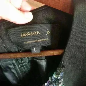 Season.‎ js black dress size Large thumbnail 8