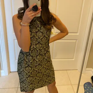 Gold and Black Dress thumbnail 5