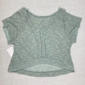 We The Free | NWT Dusty Jade Oversized Pocket Tee | Large thumbnail 2