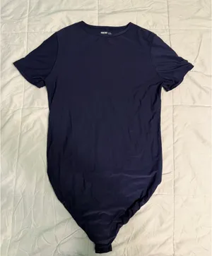 Aerie Navy Body Suit thumbnail 1