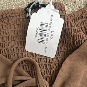 NWT Brown Women's Top thumbnail 3