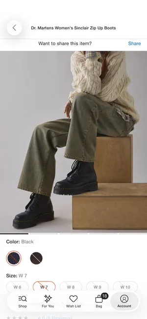 Dr. Martens Sinclair zip-up boots thumbnail 2